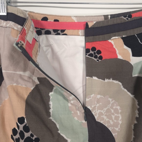 Boden Pencil Skirt US 6R Women's Floral Lined 100% Cotton W6439 - Picture 8 of 12